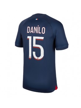 Moški Nogometna dresi replika Paris Saint-Germain Danilo Pereira #15 Domači 2023-24 Kratek rokav